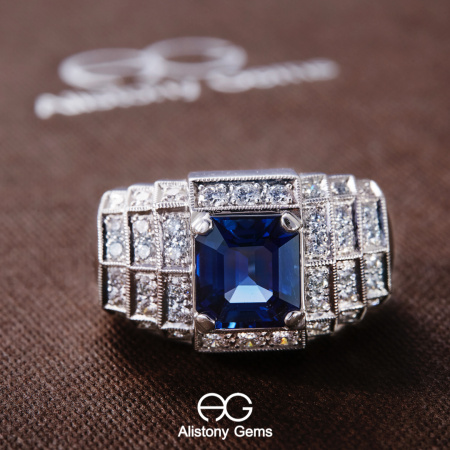 Blue Sapphire Ring